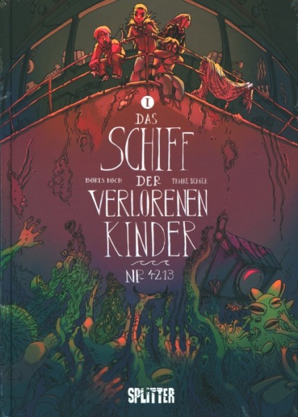 Schiff der verlorenen Kinder (Splitter, B.) Nr. 1-4 kpl. (neu)