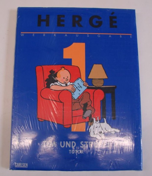 Herge (Carlsen, B.) Werkausgabe Nr. 1-19 kpl. (Z1-2)
