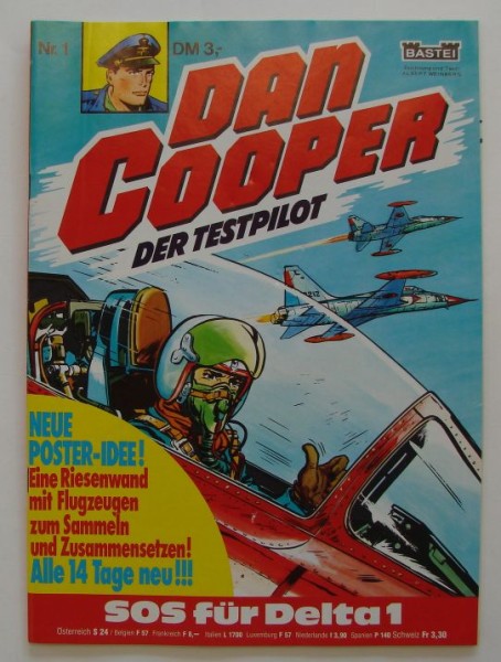 Dan Cooper (Bastei, GbÜ.) Nr. 1-33 kpl. (Z2)