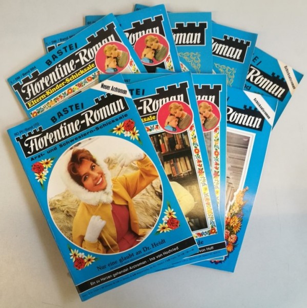 Paket 7147 30 verschiedene Florentine-Roman (Bastei) (Z1)