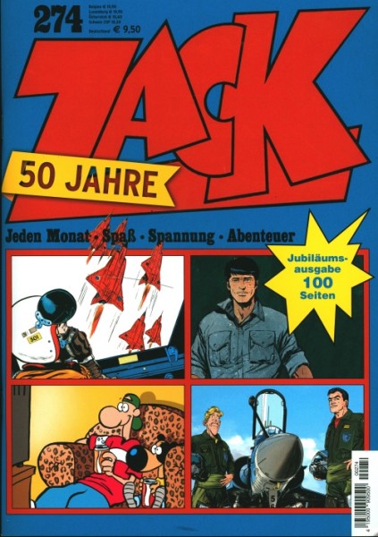 Zack Magazin (Mosaik, Zeitschrift, GbÜ.) Nr. 201-279,283