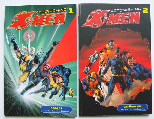 Astonishing X-Men Paperback (Panini, Br.) Nr. 1-4 kpl. (Z0-2)