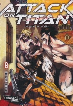 Attack on Titan (Carlsen, Tb.) Nr. 2,3,7-9,13,15-19,30