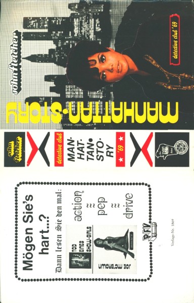 Fletcher, John Leihbuch SU Manhattan-Story (Feldmann) nur Schutzumschlag