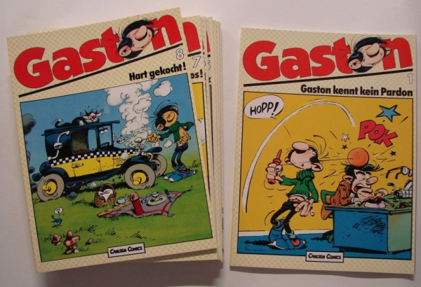 Gaston (Carlsen, Br., 1985) 1. Auflage Nr. 1-16 kpl. (Z1)