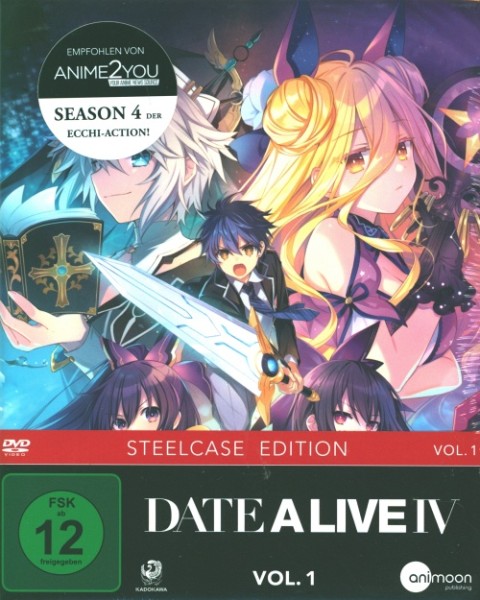 Date A Live IV Vol. 1 (Steelcase Edition) DVD
