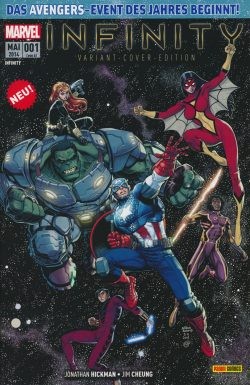 Infinity (Panini, Gb.) Variant Nr. 1 (Cover 2)