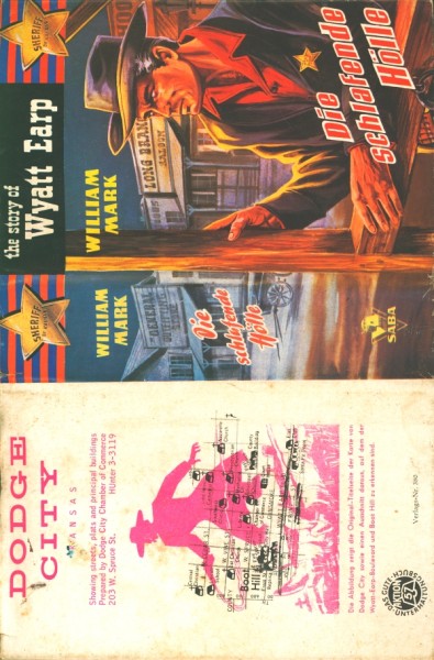 Story of Wyatt Earp Leihbuch SU Schlafende Hölle (Saba) nur Schutzumschlag