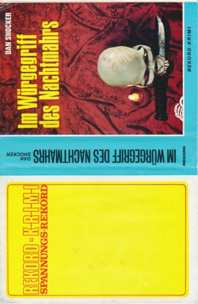 Shocker, Dan Leihbuch SU Im Würgegriff des Nachtmahrs (Rekord) nur Schutzumschlag