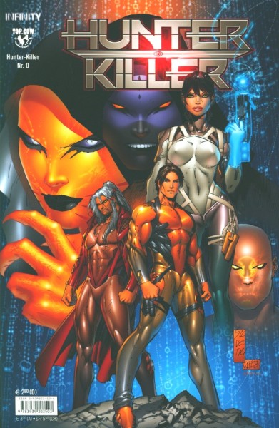 Hunter Killer (Infinity, Gb.) Variant Nr. 0 (Silvestri-Cover)
