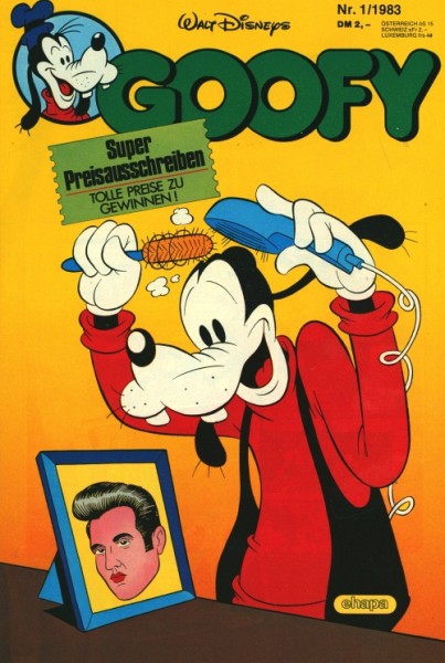 Goofy Magazin (Ehapa, GbÜ./Gb.) Jhrg. 1983 Nr. 1-12
