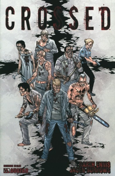 Crossed 1st series sketchbook - Normal Cover 1