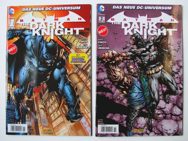 Batman: Dark Knight (Panini, Gb., 2012) Nr. 0,1-31 kpl. (Z0-2)