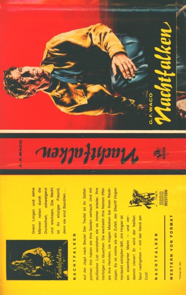 Waco, G.F. Leihbuch SU Nachtfalken (Saba) nur Schutzumschlag