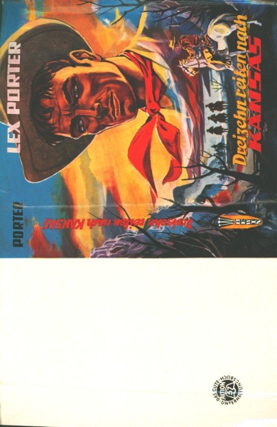 Porter, Lex Leihbuch SU Dreizehn reiten nach Kansas (Bewin) nur Schutzumschlag