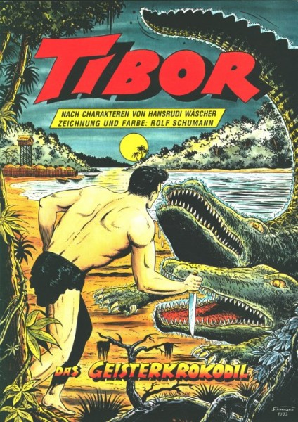 Tibor - Heft (Hethke-Geschenkausgabe, GbÜ) Das Geister - Krokodil