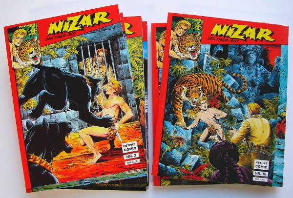 Paket 4085 Nizar (Hethke, Br.) Nr. 2-14 (Z0-2)