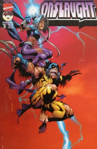 Onslaught (Marvel, Br.) Variant Nr. 1-7 kpl. (Z1)