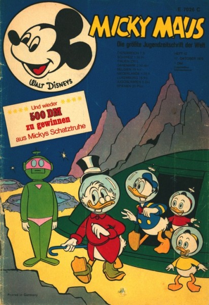 Micky Maus (Ehapa, Gb.) Jahrgang 1970 Nr. 1-52