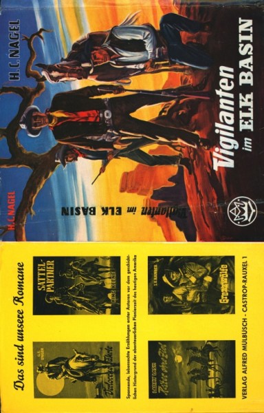 Nagel, H.C. Leihbuch SU Vigilanten im Elk Basin (Mülbüsch) nur Schutzumschlag