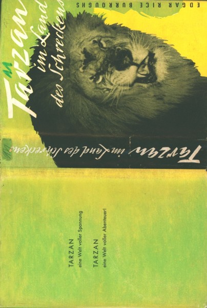 Tarzan Leihbuch SU Tarzan im Land des Schreckens (Pegasus) nur Schutzumschlag