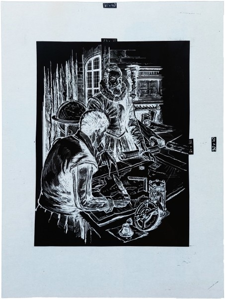 Originalzeichnung (1675) Seewölfe KF