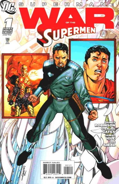 Superman: War of the Supermen (2010) Aaron Lopresti Variant Cover 1