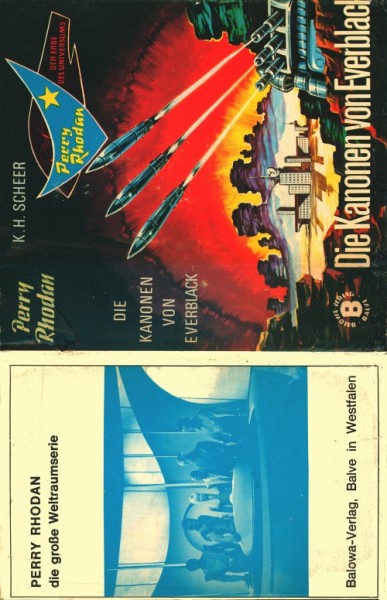 Perry Rhodan Leihbuch SU Kanonen von Everblack (Balowa) nur Schutzumschlag