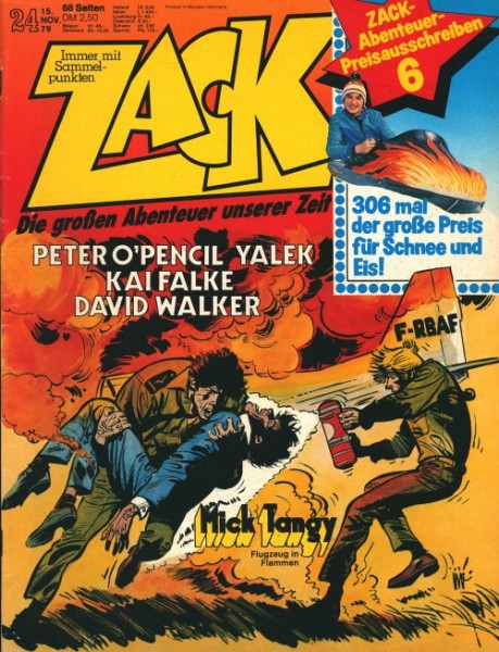 Zack (Koralle, GbÜ.) Jhrg. 1979 Nr. 1-26
