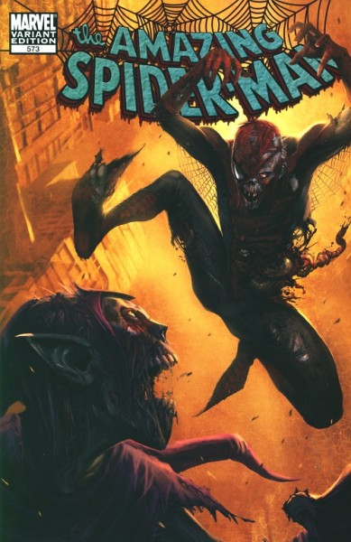 Amazing Spider-Man (2003) Zombie Variant Cover 573