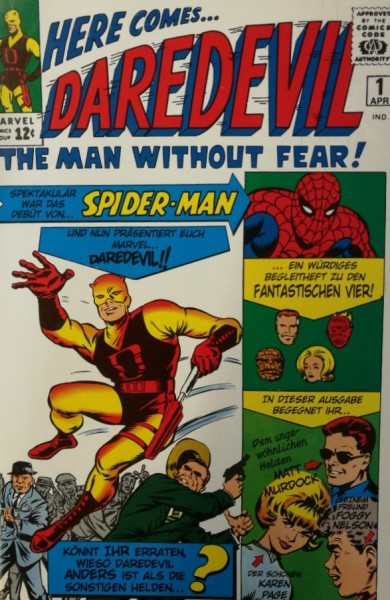 Daredevil (Marvel, Gb., ND) Nr. 1 (Nachdruck aus Jubiläums-Pack 2)