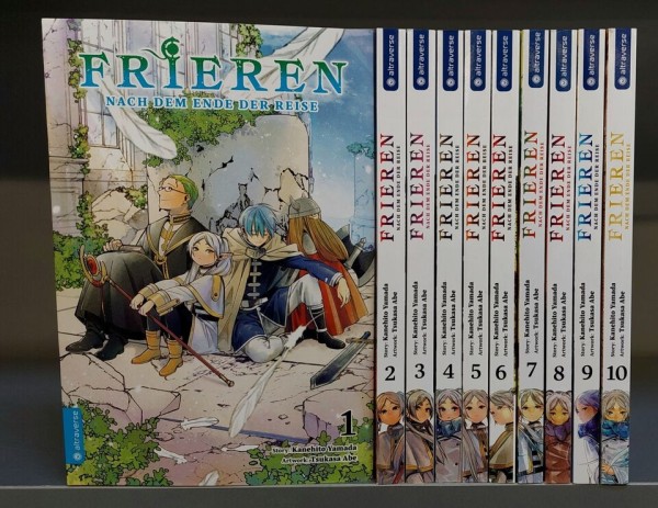 Frieren - Nach dem Ende der Reise (Altraverse, Tb.) Nr. 1-10 zus. (neu)