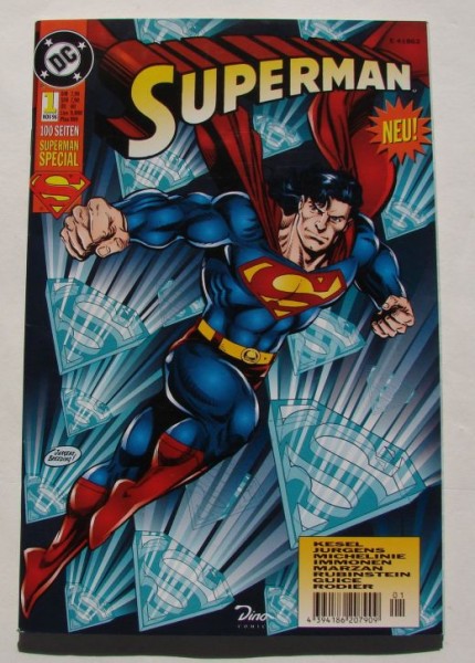 Superman Special (Dino, Gb.) Nr. 1-15 kpl. (Z1-2)