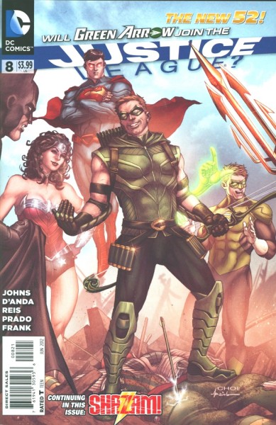 Justice League (2011) 1:25 Variant Cover 8