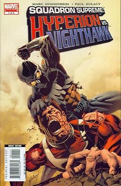 Squadron Supreme Hyperion vs. Nighthawk 1-4