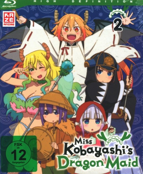 Miss Kobayashis Dragon Maid Vol. 2 Blu-ray