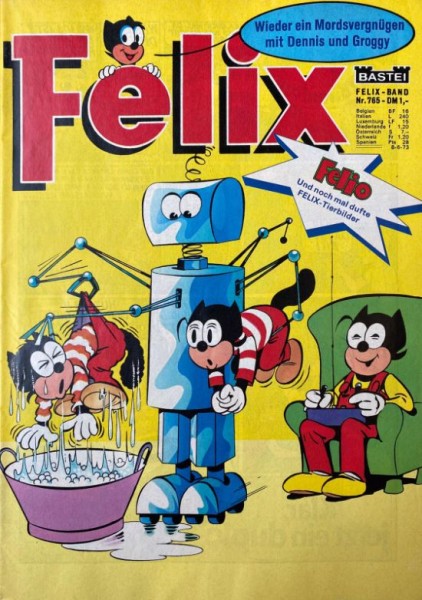 Felix (Bastei, Gb.) mit Beilage "Felio" aus Nr. 639-775