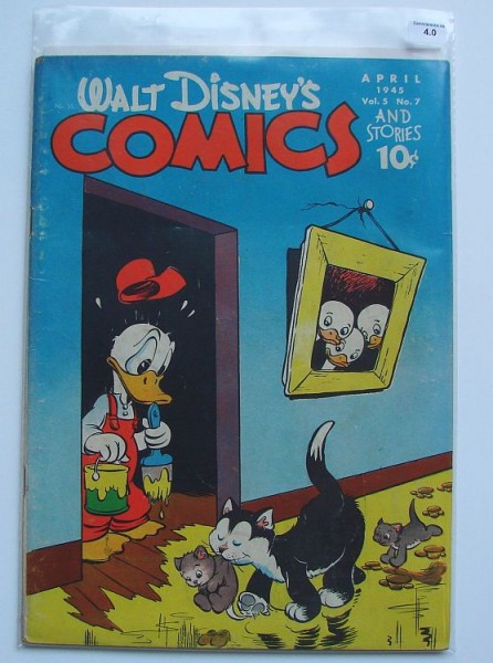 Walt Disney`s Comics and Stories Nr.055 Graded 4.0