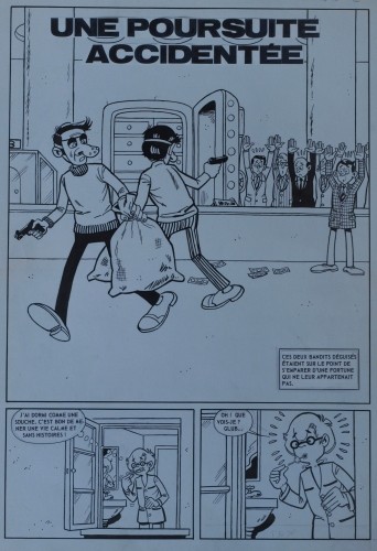 Originalzeichnung (0303) Kiko-2000 8 Seiten zus. ÜF