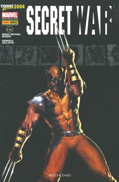 Secret War (Panini, Gb.) Variant Nr. 2 (Comic Action 2004)