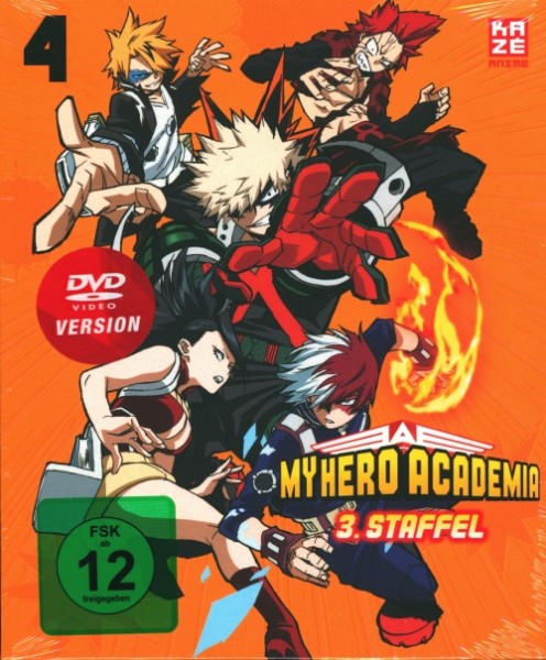 My Hero Academia Staffel 3 Vol.4 DVD