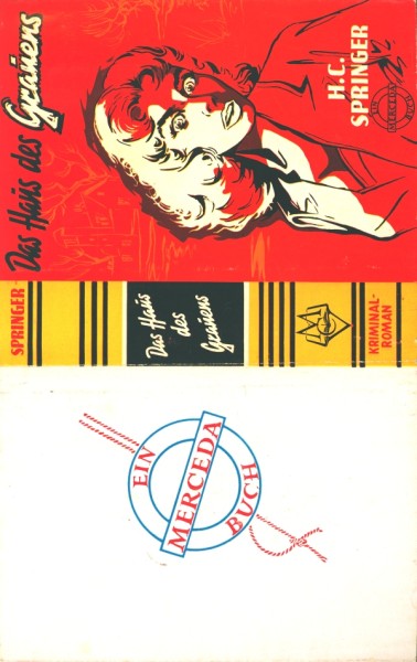 Springer, H.C. Leihbuch SU Haus des Grauens (Merceda) nur Schutzumschlag