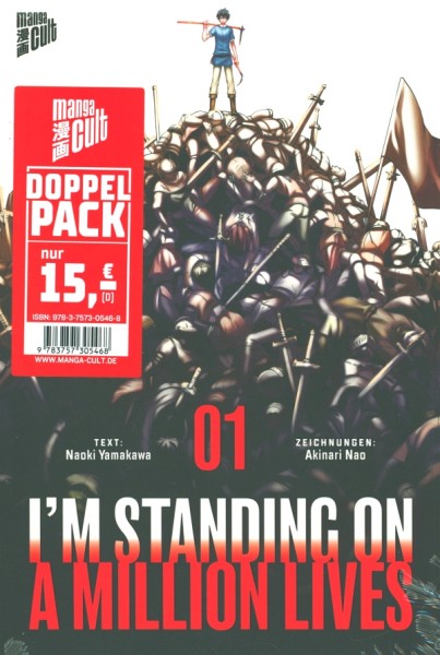 I´m Standing on a Million Lives (Manga Cult, Tb.) Band 1+2 im Starter Pack