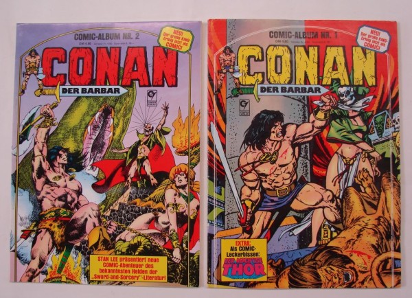 Conan der Barbar (Condor, Br.) Nr. 1-10 kpl. (Z1-2)