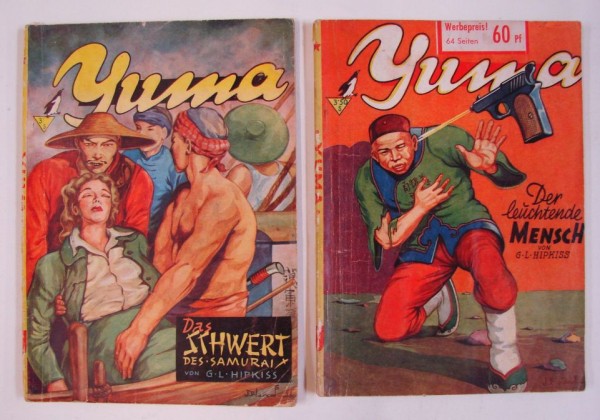 Yuma (Schwicker, Österreich) Nr. 1-9 kpl. (Z3)