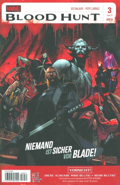 Blood Hunt Splatter-Ausgabe 3