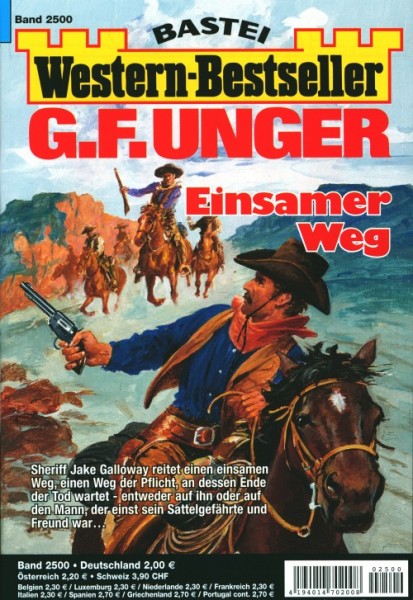 Western-Bestseller G.F. Unger 2500