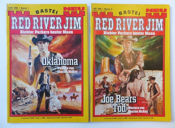 Red River Jim (Bastei) Nr. 1-60 kpl. (Z1-2)