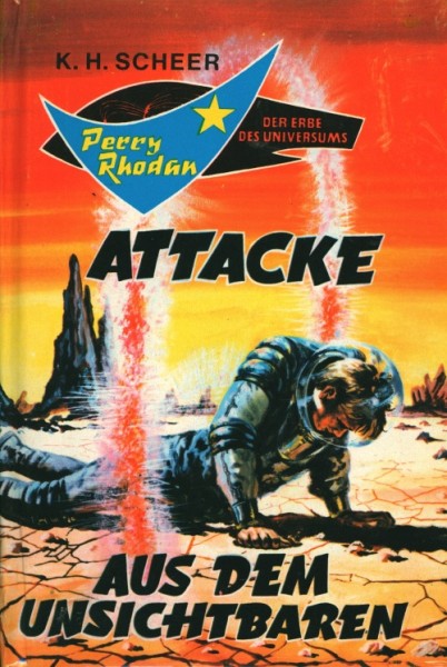 Perry Rhodan Leihbuch Attacke aus dem Unsichtbaren (Nr. 24) (Balowa)