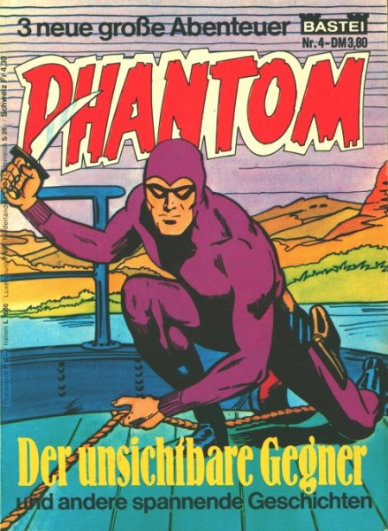 Phantom (Bastei, Tb., 1976 dick) Nr. 1-15